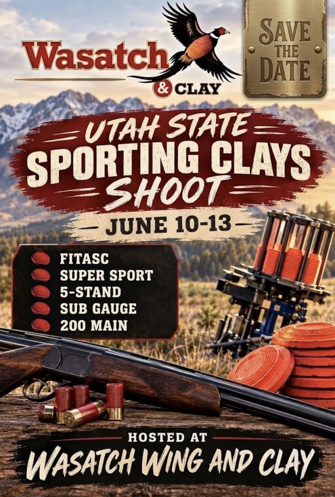 2027 Utah State Sporting Clays Shoot